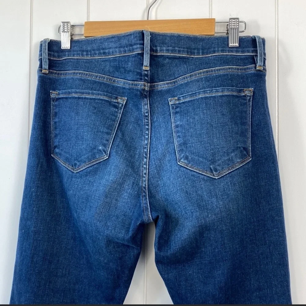 Frame Le Garçon Distressed Boyfriend Jeans - Picture 4 of 10
